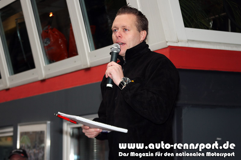 Rene Freisberg bei der Ansprache