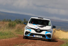 Tim Wacker im Renault Clio